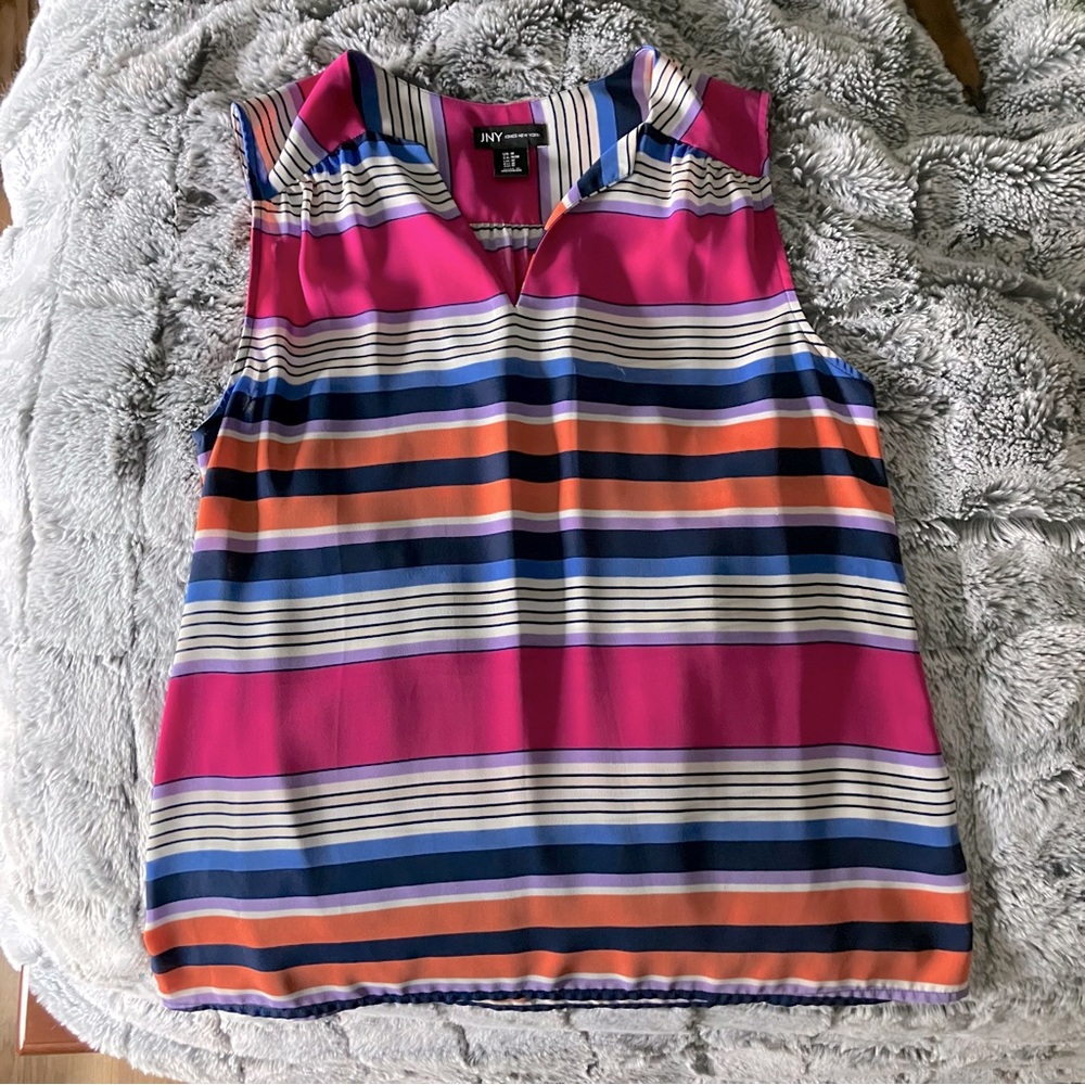 Jones of New York sleeveless top sz M